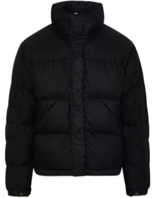 TEN C Black Nylon Aspen Puffer Jacket