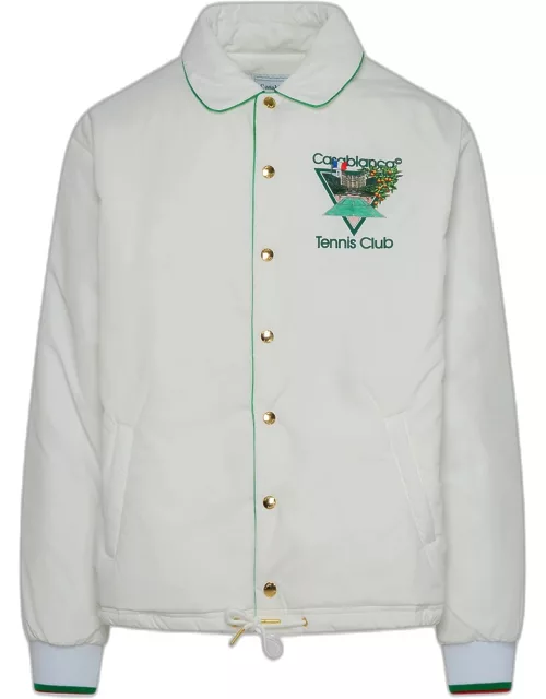 CASABLANCA White Nylon Jacket