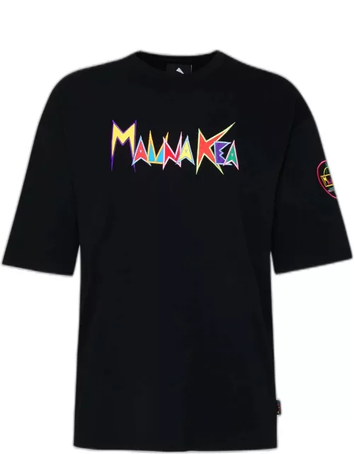 MAUNA KEA Black Cotton T-Shirt