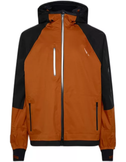 ZEGNA Orange Nylon Soft Jacket