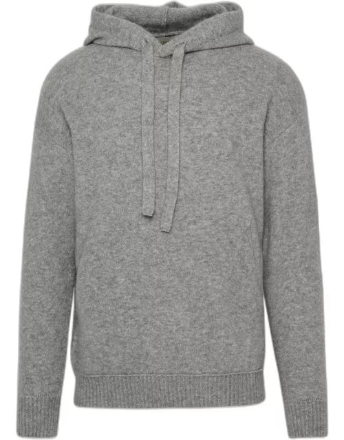 LANEUS Grey Cashmere Blend Sweater