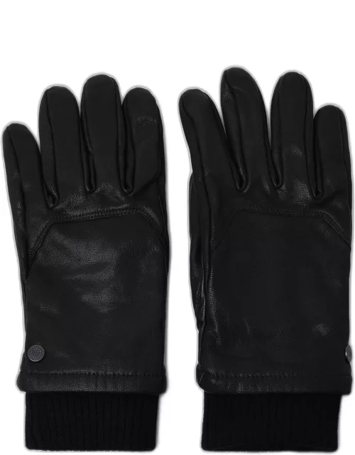 CANADA GOOSE Black Leather Workman Glove