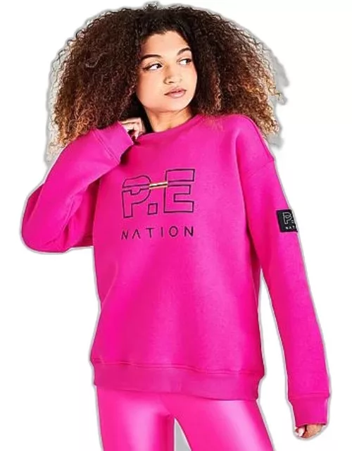 Women's P.E Nation Full Start Crewneck Sweatshirt