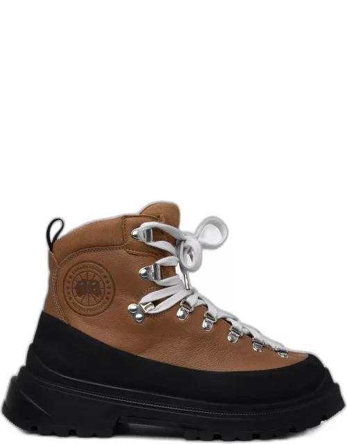 CANADA GOOSE Brown Leather Journey Boot
