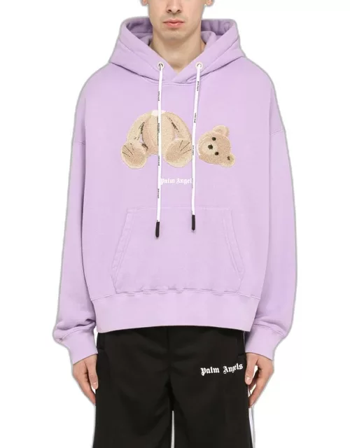 Bear lilac hoodie