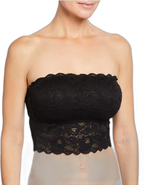 Never Say Never Signature Lace Tube Top