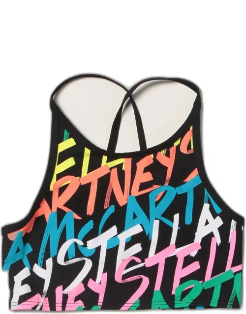 Stella McCartney cropped top with all over logo