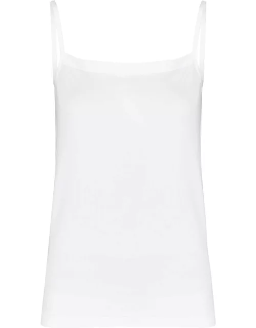 Wolford Hawaii White Stretch-jersey Tank