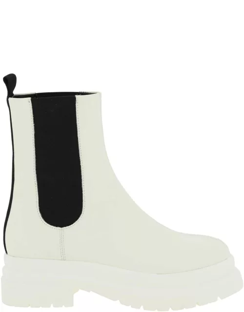 J.W. ANDERSON LEATHER CHELSEA BOOT