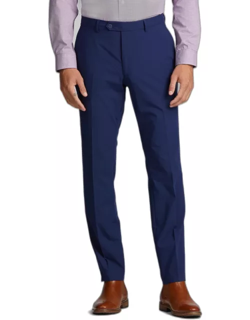 JoS. A. Bank Men's 1905 Navy Collection Tailored Fit Suit Separates Pants, Bright Blue