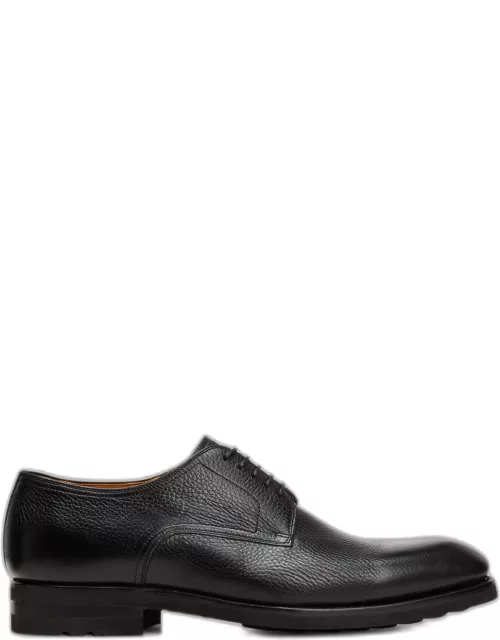Men's Grained Leather Derby Shoe