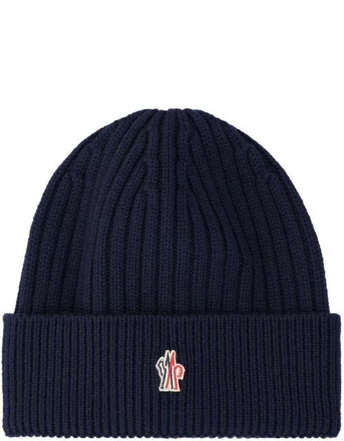 Moncler Grenoble Logo-patch Knitted Beanie