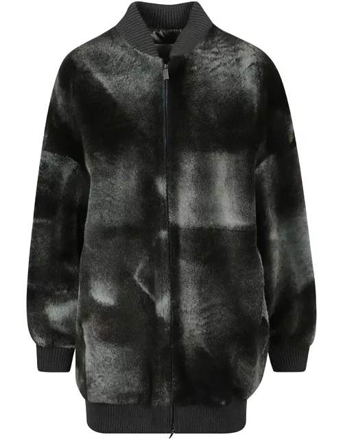 Fabiana Filippi Fur Coated Zip Jacket