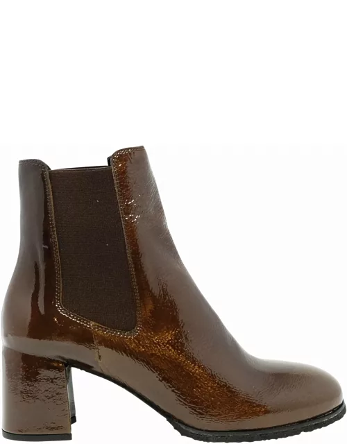 Roberto Del Carlo Patent Leather Holly Boot
