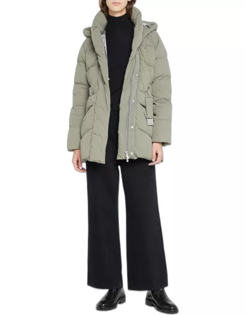 Marlow Belted Puffer Coat