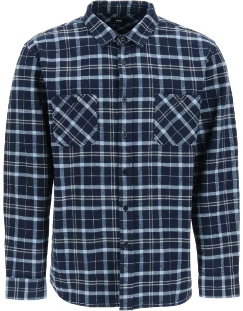 EDWIN 'ROSES LABOUR' CHECK FLANNEL SHIRT