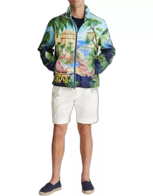 Men's Glen Capri Nylon Deck Jacket