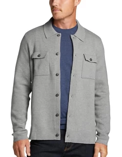 Joseph Abboud Men's Modern Fit Jacket Gray