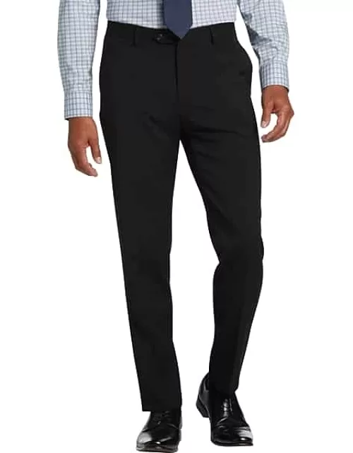 Tommy Hilfiger Modern Fit Men's Suit Separates Pants Black