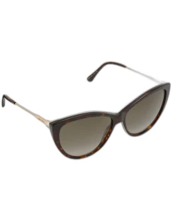 Rym Embellished Acetate & Metal Cat-Eye Sunglasse