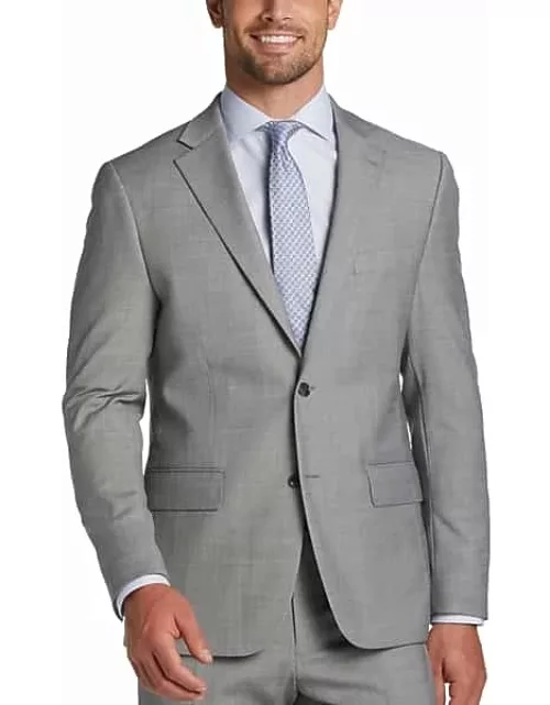 Tommy Hilfiger Modern Fit Men's Suit Separates Jacket Black/White Sharkskin