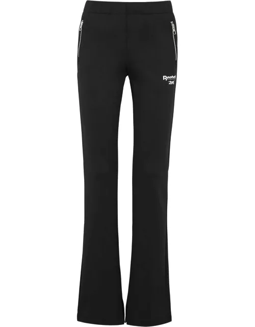 Reebok X Victoria Beckham Logo Stretch-jersey Sweatpants - Black