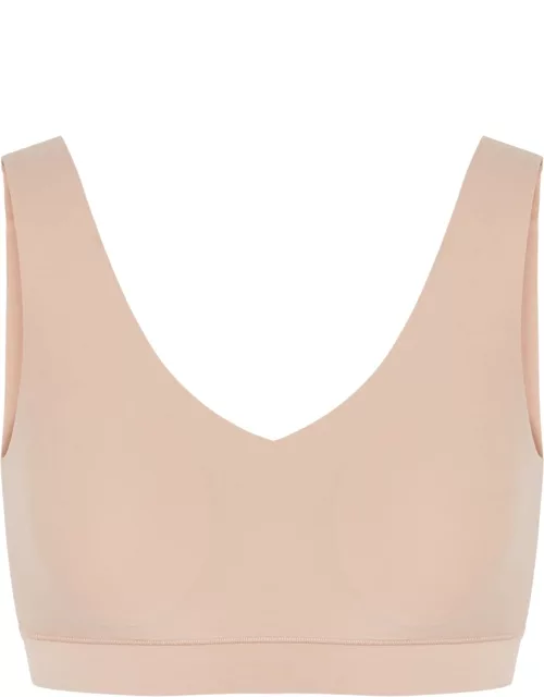 Chantelle Soft Stretch Nude Padded Soft-cup Bra - M/