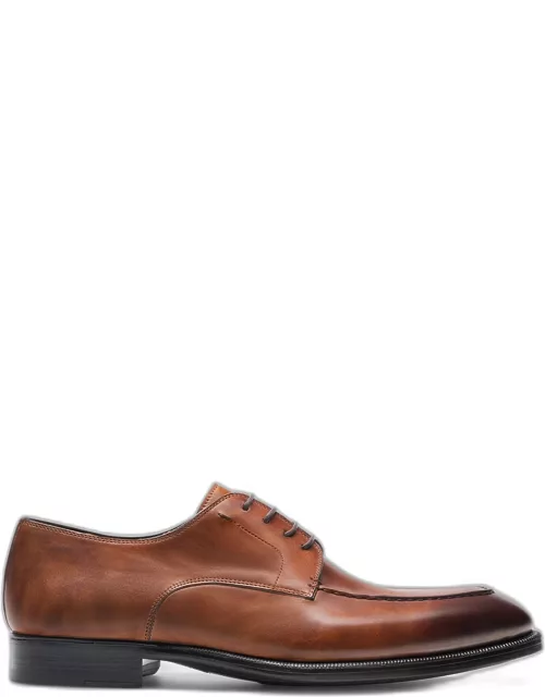 Men's Alva Rubber Sole Leather Derby Shoe