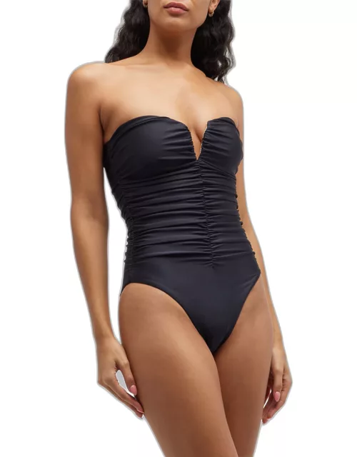Arpel Strapless One-Piece Swimsuit