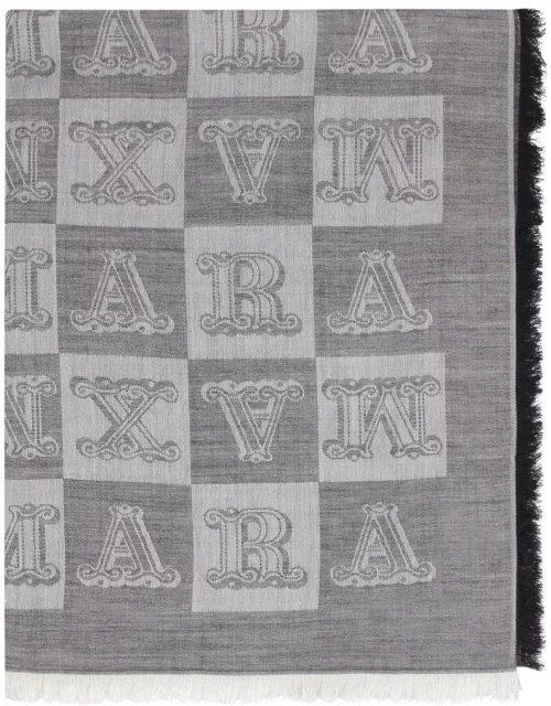 Max Mara Monogram Pattern Scarf