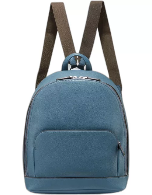 Men's Tumbled Calf Leather Backpack