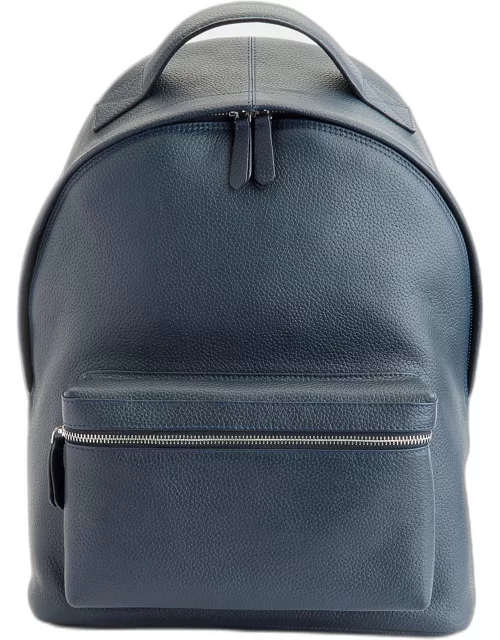 Personalized Leather Executive Backpack