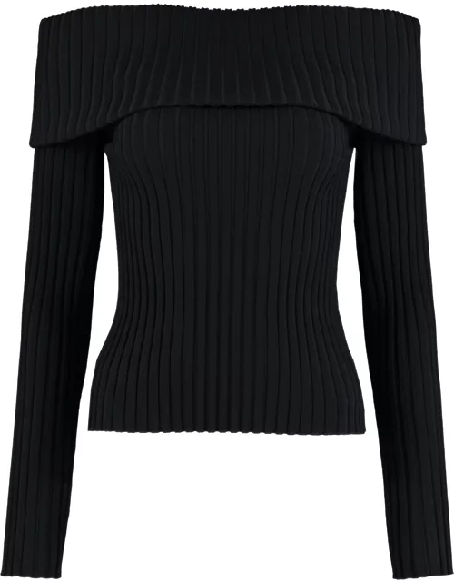 Tory Burch Off-the-shoulders Sweater