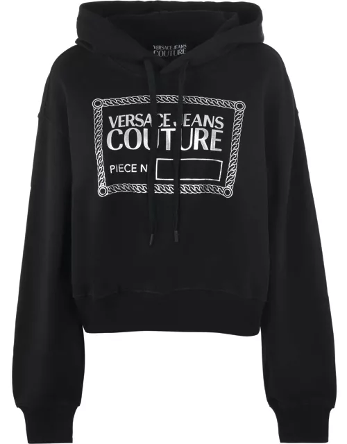 Versace Jeans Couture Crop Sweatshirt