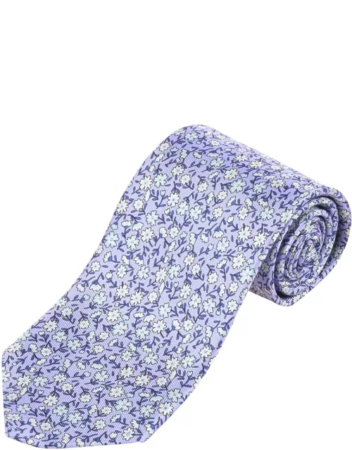 Eddy Monetti Flower Pattern Tie