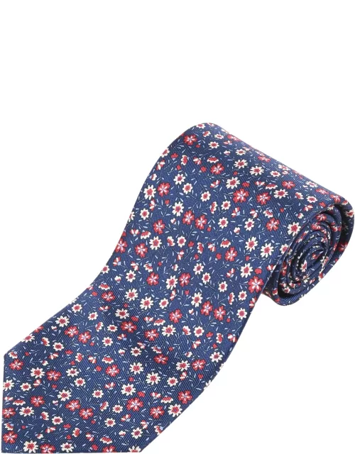 Eddy Monetti Flower Pattern Tie