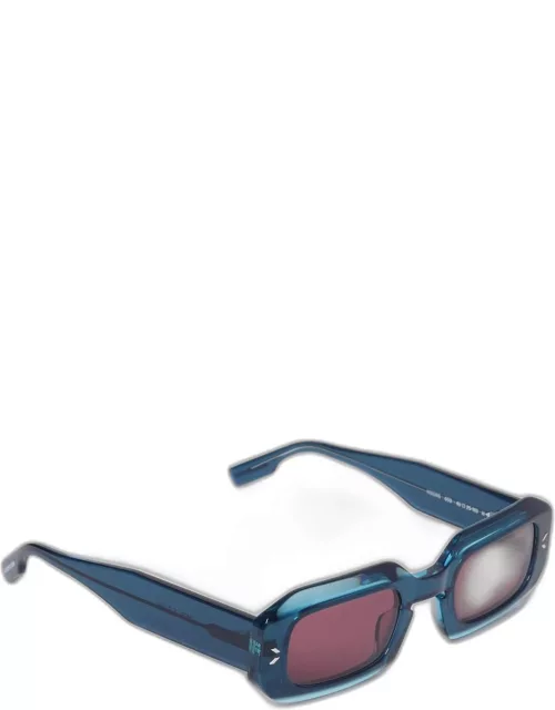 Sunglasses MCQ Woman colour Gnawed Blue