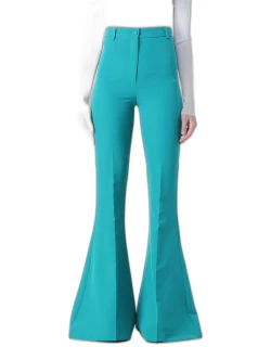 Trousers HEBE STUDIO Woman colour Emerald
