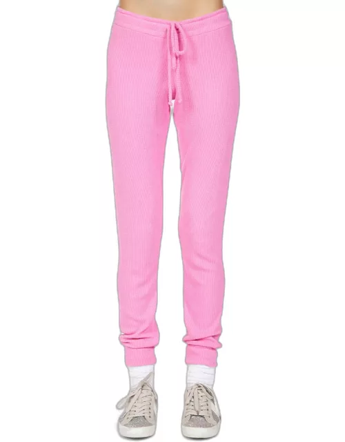 Burke Crop Jogger - Party Pink