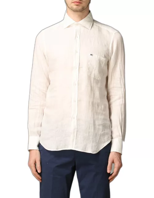 XC linen shirt with Italian collar