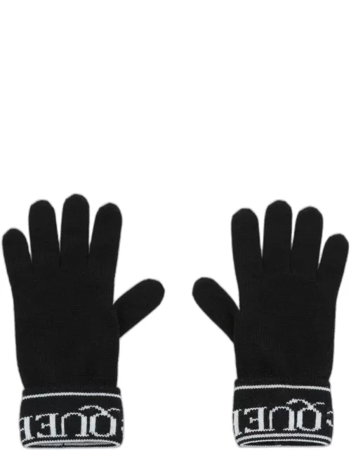 Alexander Mc Queen intarsia-knit logo glove