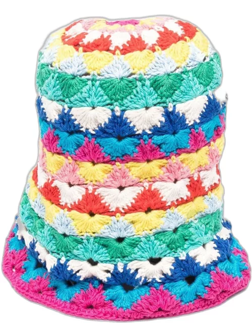 Alanui Over the Rainbow knitted hat