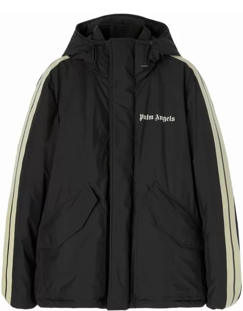 Palm Angels Track logo-print ski jacket