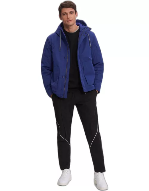 Trent Men&#39;s Short Length Jacket With Fixed Hood