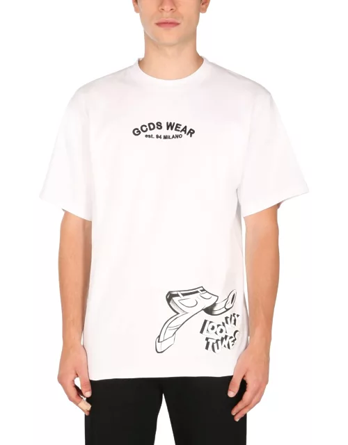 gcds looney tunes print t-shirt