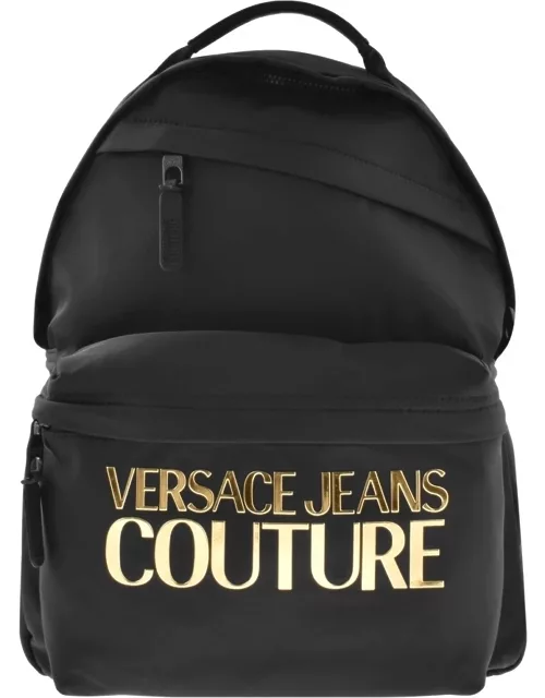 Versace Jeans Couture Logo Backpack Black