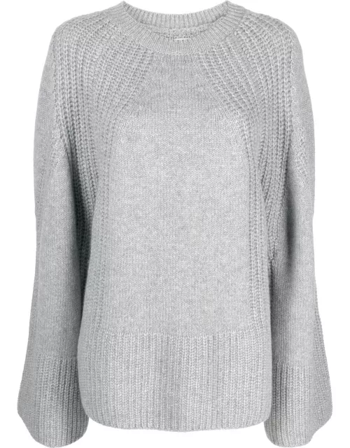 Loulou Studio cashmere wide-sleeve knitted top