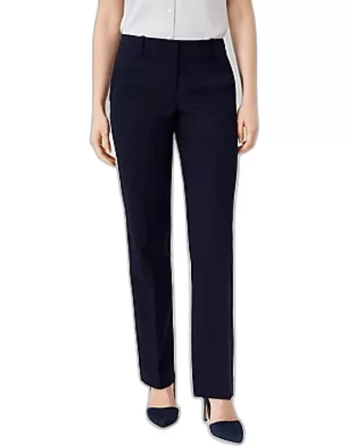 Ann Taylor The Petite Straight Pant In Seasonless Stretch
