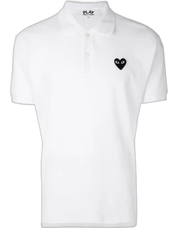 Comme Des Garçons Play Heart logo polo shirt