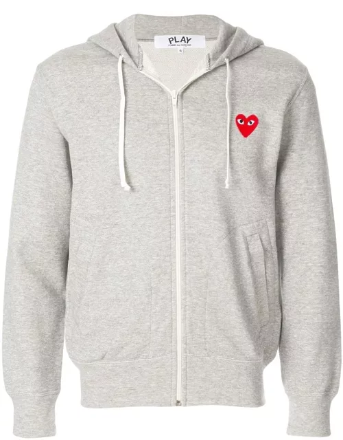 Comme Des Garçons Play heart patch hoodie